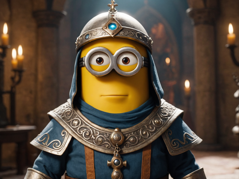 31075985-2198818539-a Minion, dressed like a Cleric, cinematic film still.png